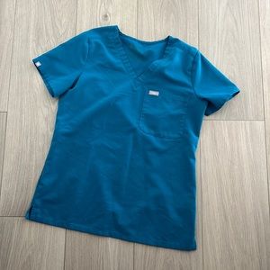 Women’s Pacific Blue Catarina- One Pocket Scrub Top